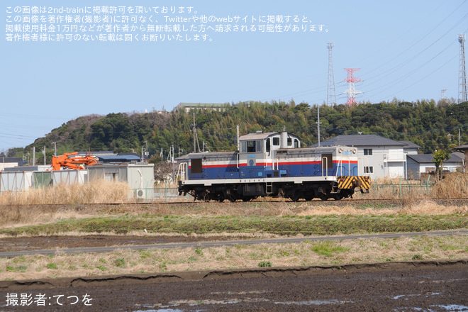 【鹿臨】「DL急行『大洗エメラルド号』神栖・奥野谷浜行き」ツアーが催行 - 神栖～鹿島サッカースタジアム間にて撮影