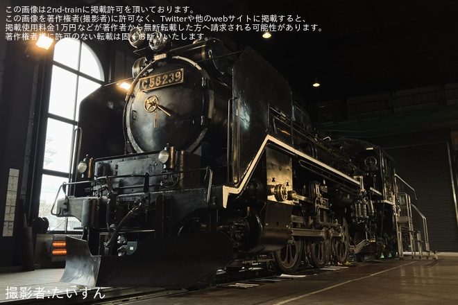 【JR東】C58-239が見学できる「SL検修庫見学ツアー」が開催（1枚目）