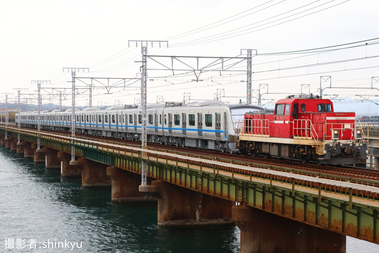 【小田急】5000形5065×10(5065F)甲種輸送の拡大写真
