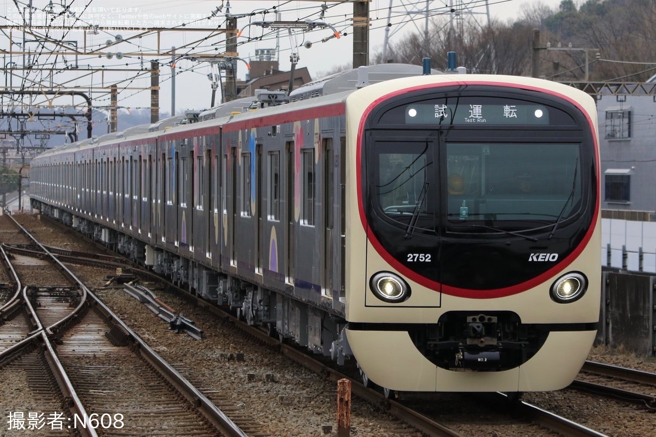 【京王】新型車両2000系2702Fが本線試運転を実施の拡大写真