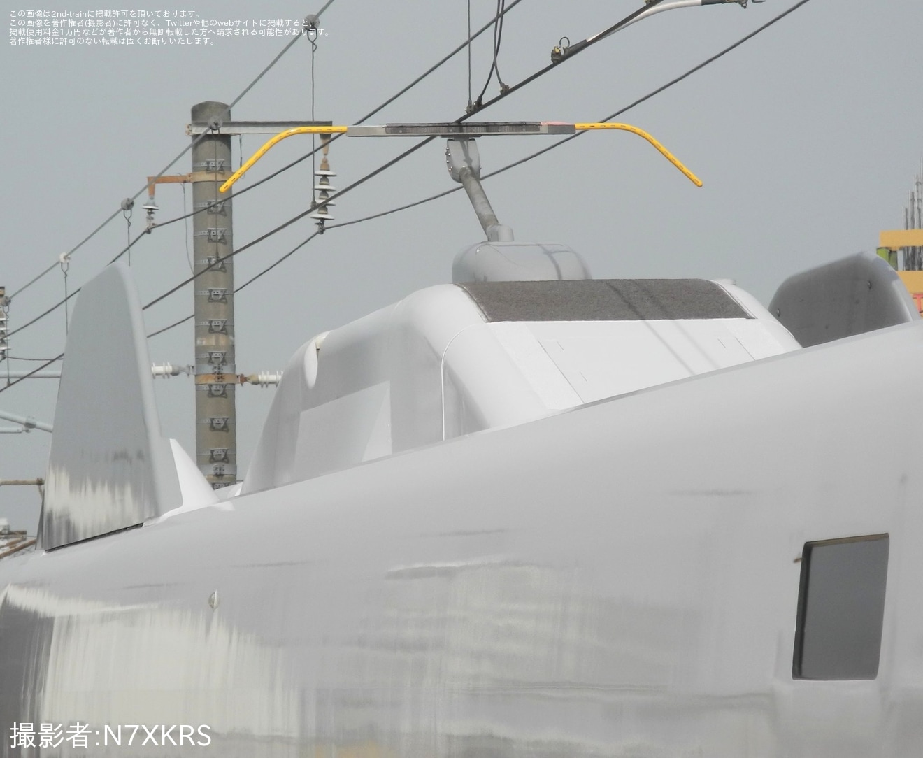 【JR海】N700S J40編成浜松工場出場試運転の拡大写真