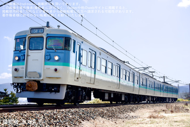 【しな鉄】北しなの線内乗務員訓練 - 豊野～牟礼間にて撮影