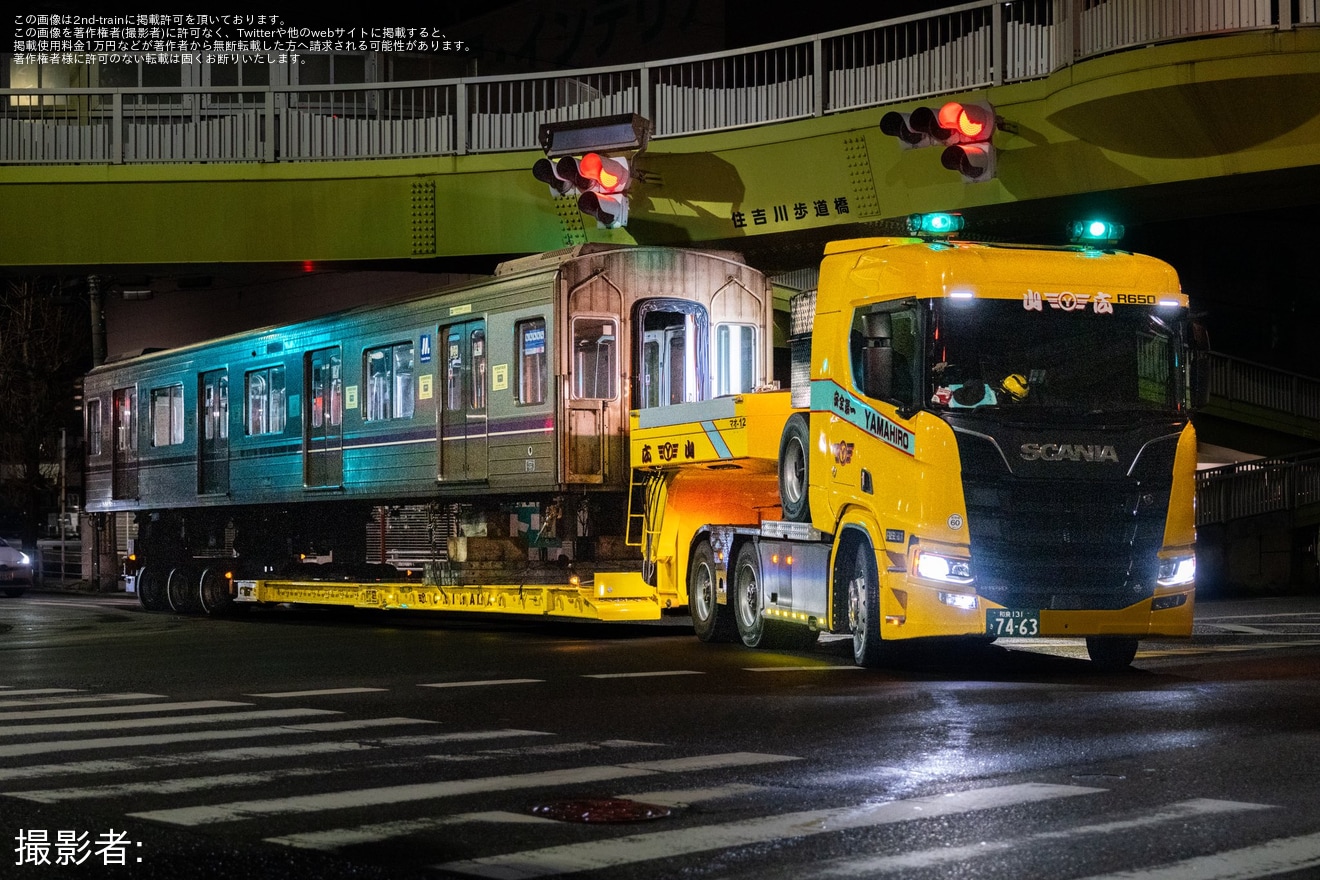 【大阪メトロ】22系22659F廃車陸送の拡大写真