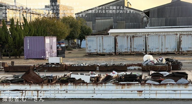 を広島車両所で撮影した写真