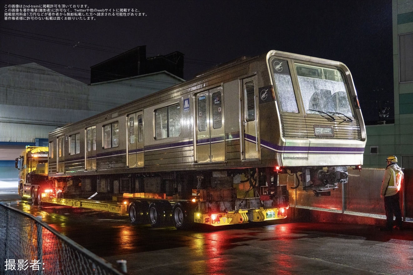 大阪メトロ】22系22659F廃車陸送 |2nd-train鉄道ニュース