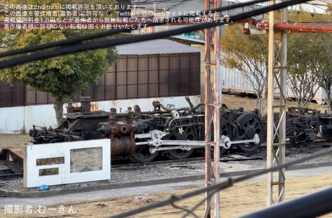 を広島車両所で撮影した写真