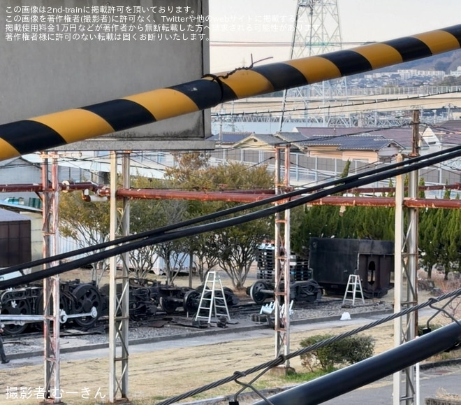 を広島車両所で撮影した写真