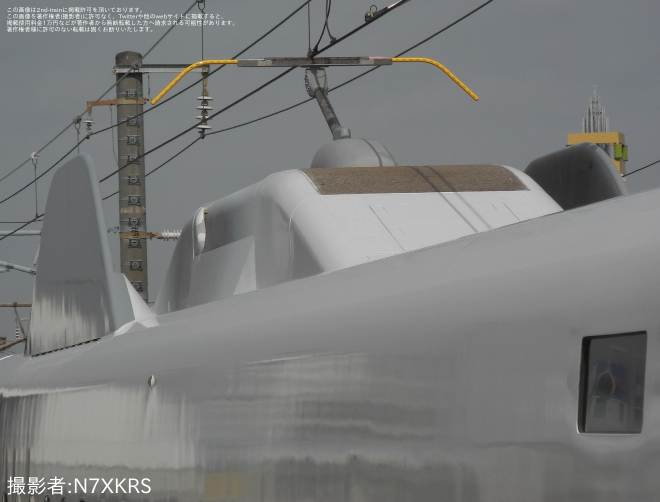 【JR海】N700系X58編成浜松工場出場試運転(202603)の拡大写真