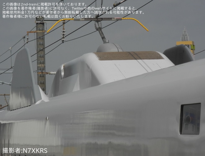 【JR海】N700系X58編成浜松工場出場試運転(202603)を不明で撮影した写真