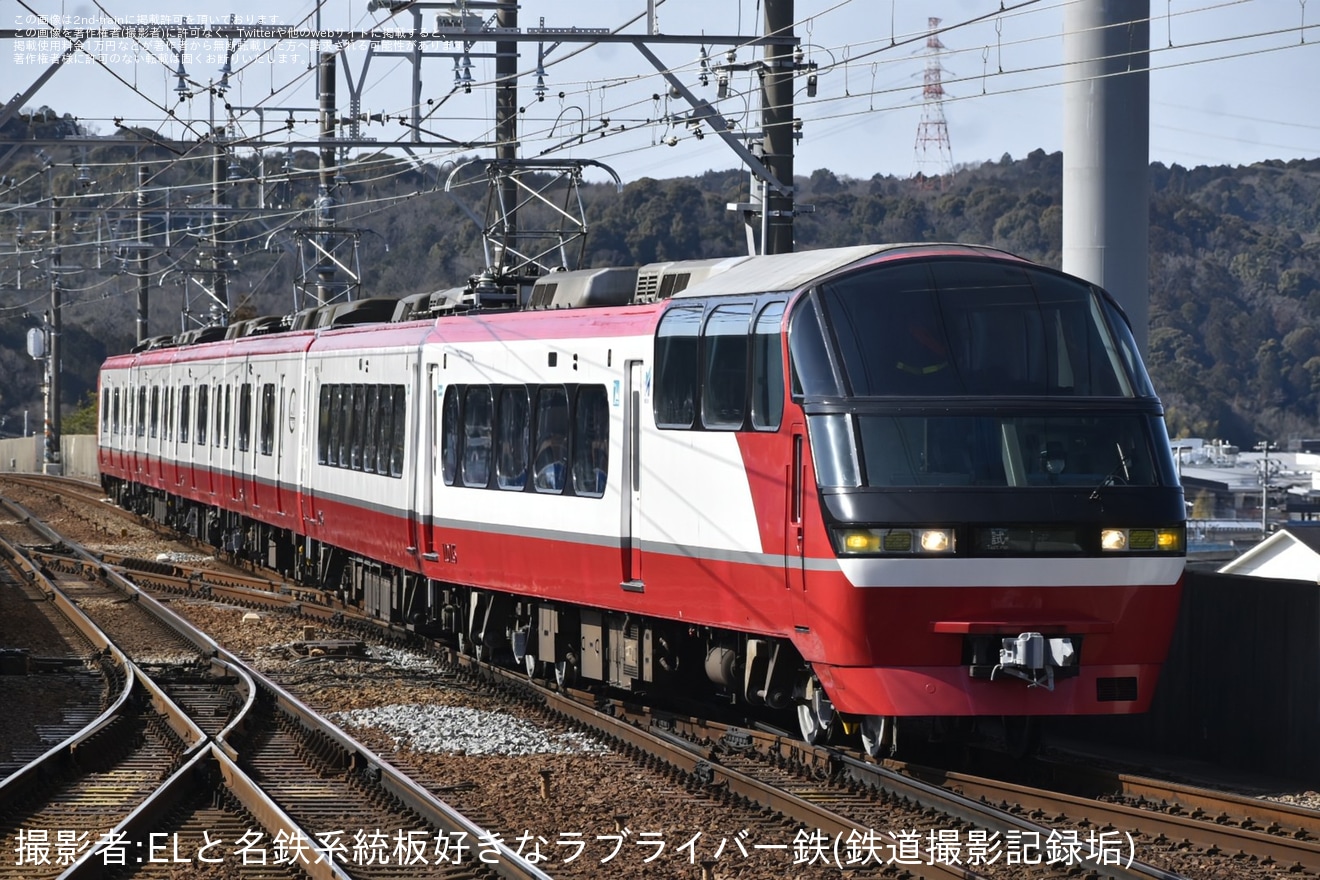 【名鉄】1200系1015F舞木検査場出場試運転 の拡大写真