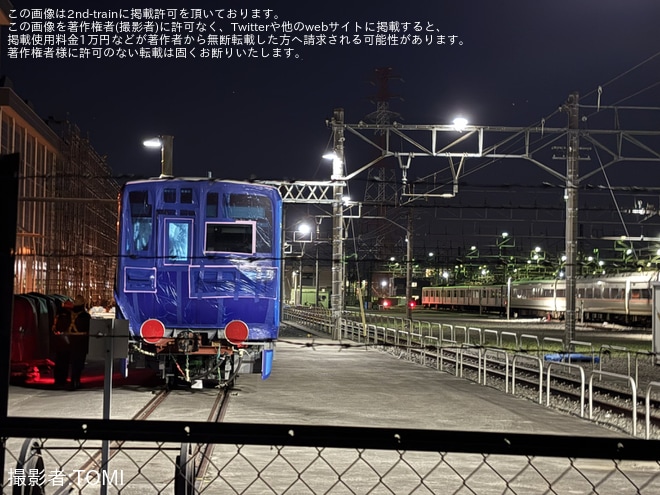 【東武】90000系91002Fが南栗橋工場へ到着（1枚目）