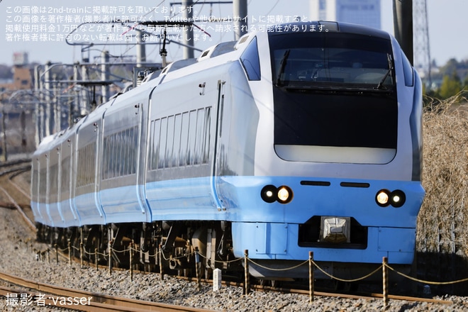 【JR東】臨時特急「水戸偕楽園川越号」を運行(2026年)（1枚目）