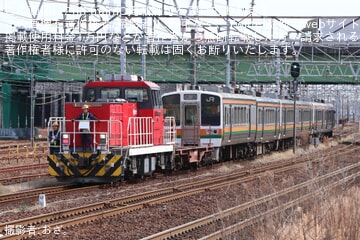 【JR海】213系H2編成+H3編成+H12編成が稲沢で構内入換