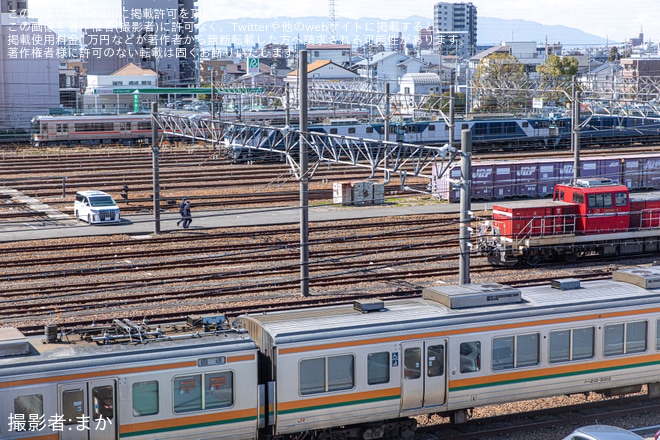 【JR海】キハ75-1203+キハ75-1303が名古屋工場出場試運転を不明で撮影した写真