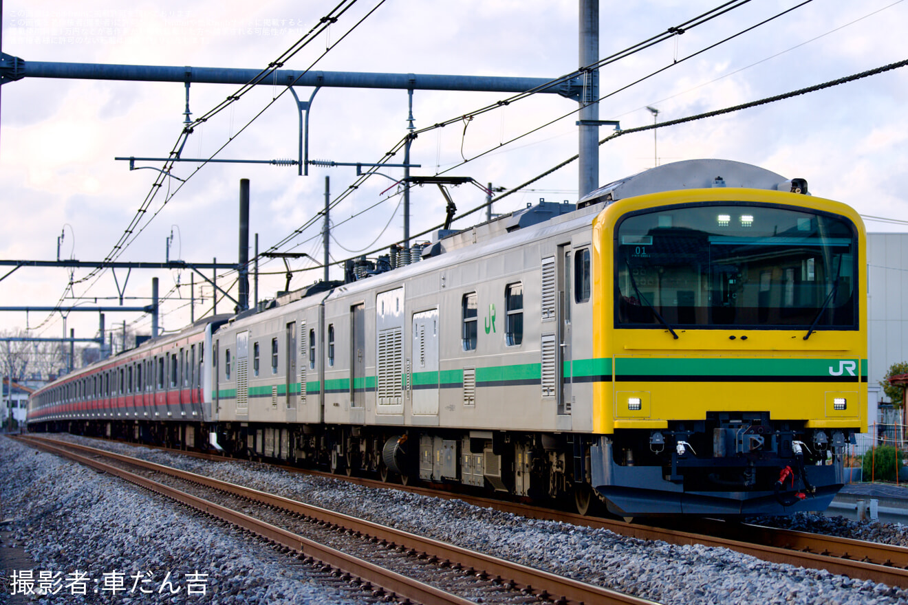 【JR東】E233系ケヨ501編成 秋田総合車両センター出場配給の拡大写真