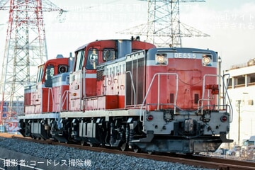 【JR貨】DE10-1591が仙台港へ廃車回送