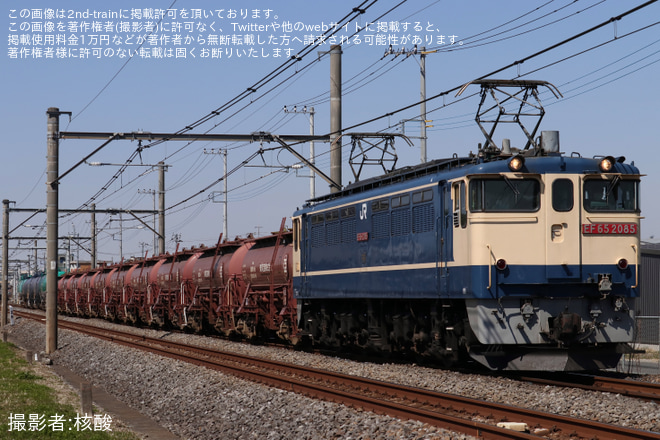 を行田～吹上間で撮影した写真