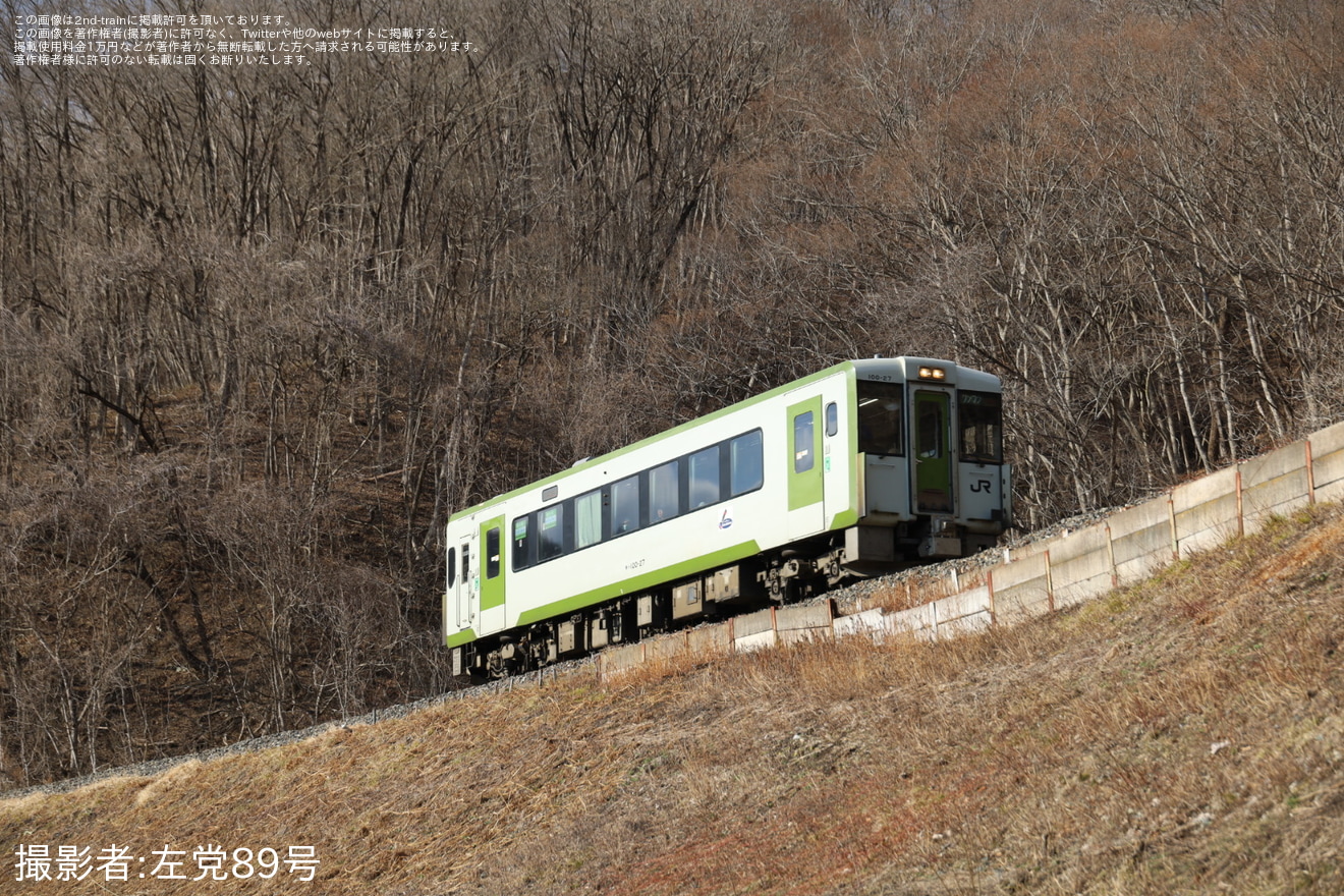 【JR東】釜石線からキハ100形が定期運用撤退の拡大写真