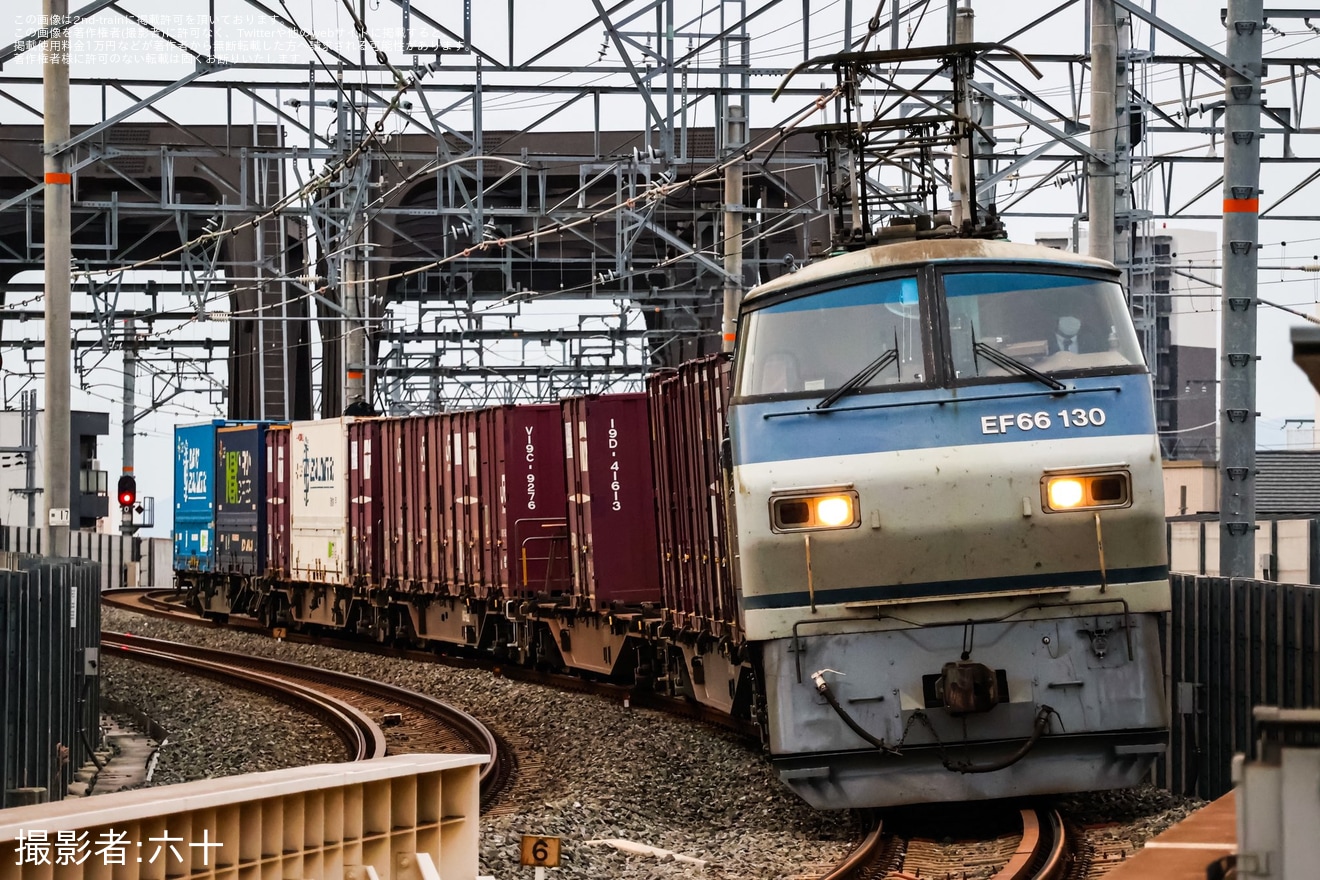 【JR貨】吹田機関区所属のEF66が定期運用を終了の拡大写真