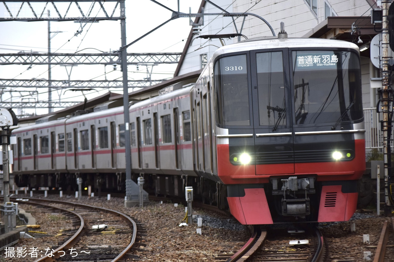 【名鉄】3300系の竹鼻線・羽島線定期入線が終了見込みの拡大写真