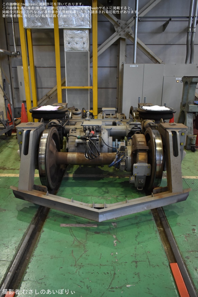 【京王】ファミリー向けイベント「若葉台車両基地ファミリー見学会」が開催を若葉台車両基地で撮影した写真