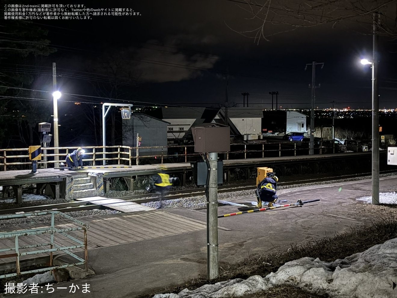 【JR北】函館本線の仁山駅が駅としての営業を終了の拡大写真