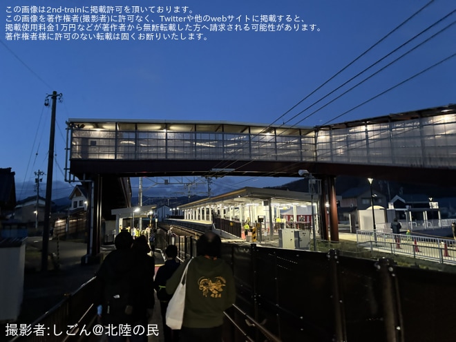 をしきぶ駅で撮影した写真