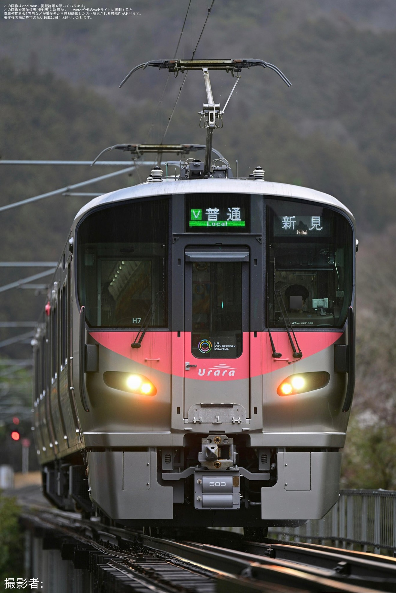 【JR西】227系のH編成が営業運転を開始の拡大写真