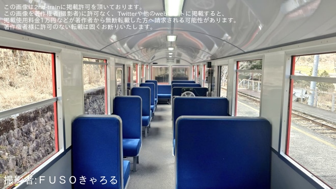 【大鐵】2026年製造のスロフ319が井川線で既に運用開始していることが確認を不明で撮影した写真