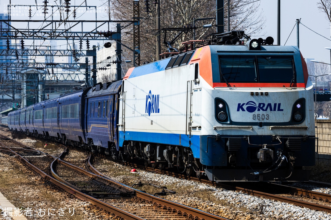 【Korail】レールクルーズヘラン1号編成が試運転 を実施の拡大写真