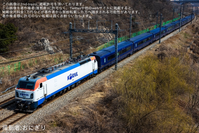【Korail】レールクルーズヘラン1号編成が試運転 を実施（2枚目）