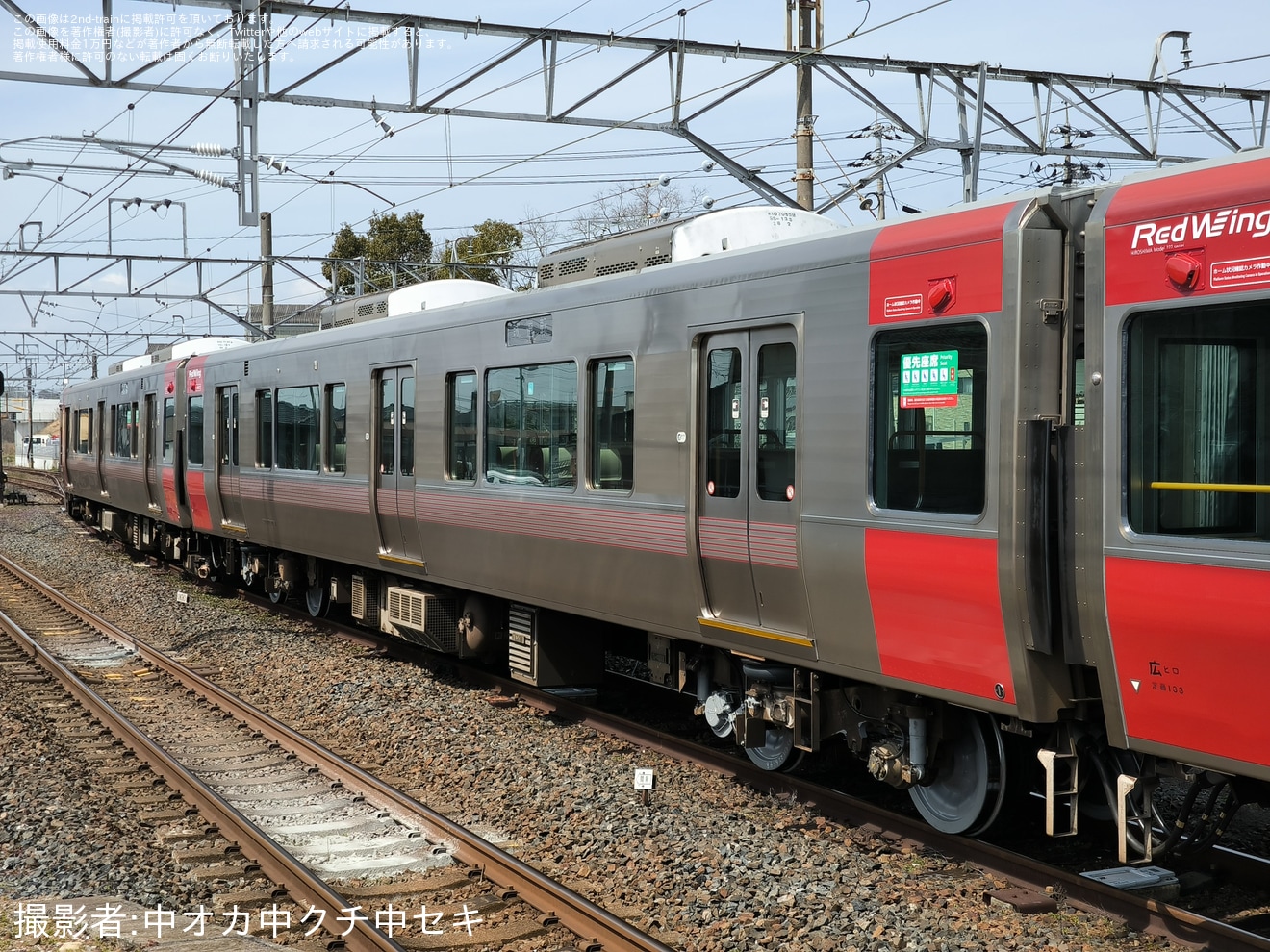 【JR西】227系A48編成下関総合車両所本所出場試運転の拡大写真