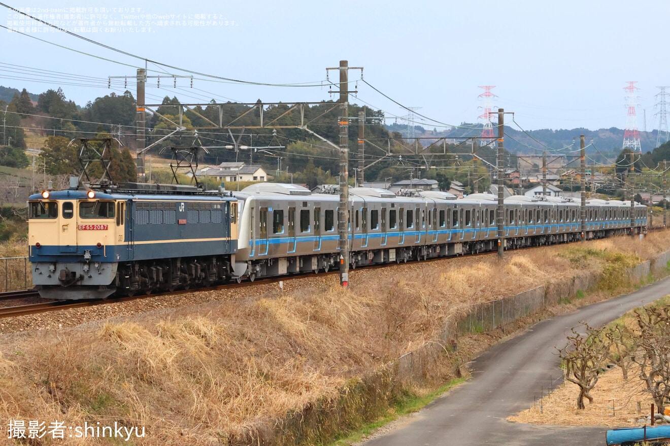 【小田急】5000形5066F(5066×10) 甲種輸送の拡大写真