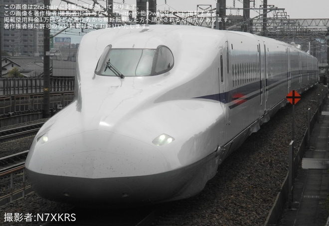 【JR海】N700A G31編成浜松工場出場試運転(202603)を不明で撮影した写真