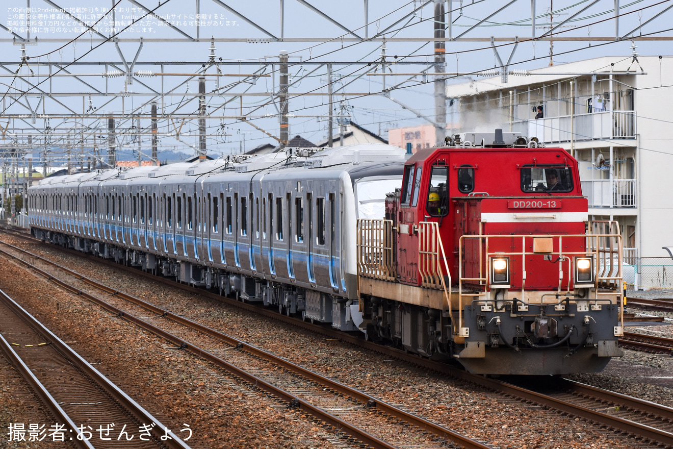 【小田急】5000形5066F(5066×10) 甲種輸送の拡大写真