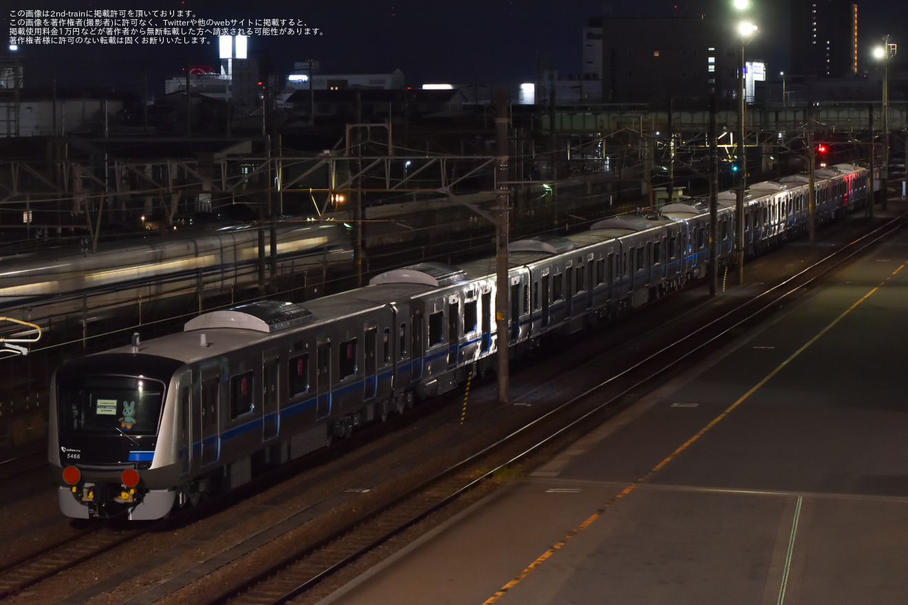 【小田急】5000形5066F(5066×10) 甲種輸送の拡大写真