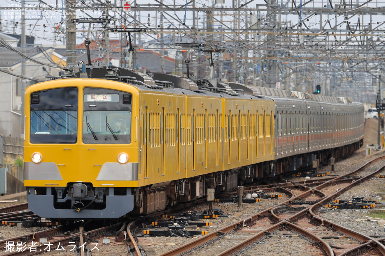 【東急】9000系9007F+9010F 西武鉄道譲渡甲種輸送の拡大写真