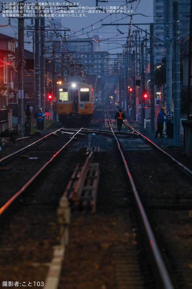 【ことでん】栗林公園〜三条間が複線化および試運転が実施（3枚目）