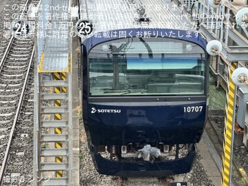 【相鉄】10000系10707×8(10707F)YOKOHAMA NAVY BLUE塗装へ