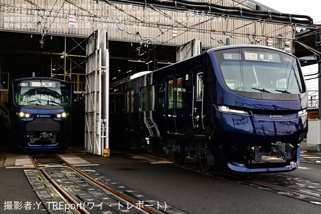 【相鉄】「相鉄13000系おひろめ会」開催 - かしわ台車両センターにて撮影