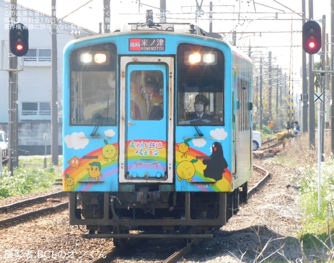 【肥薩】「たかおの中の市(そば市)」の開催に合わせ阿久根行きなど臨時列車が運転を不明で撮影した写真