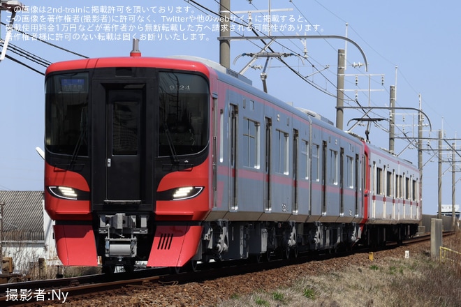 【名鉄】9100系9124Fが営業運転を開始を不明で撮影した写真