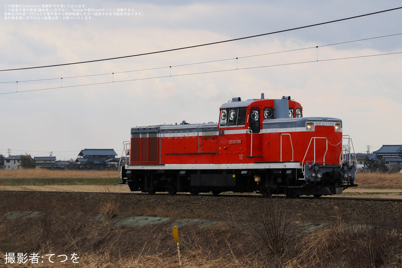 【JR東】臨時快速「SL村上ひな街道」を運行(2026)の拡大写真