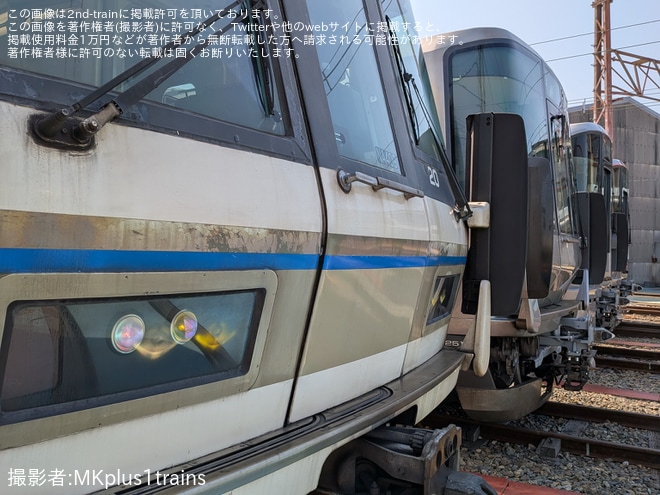 【JR西】「吹田総合車両所 車両撮影ツアー」開催(2026年3月)を吹田総合車両所本所で撮影した写真