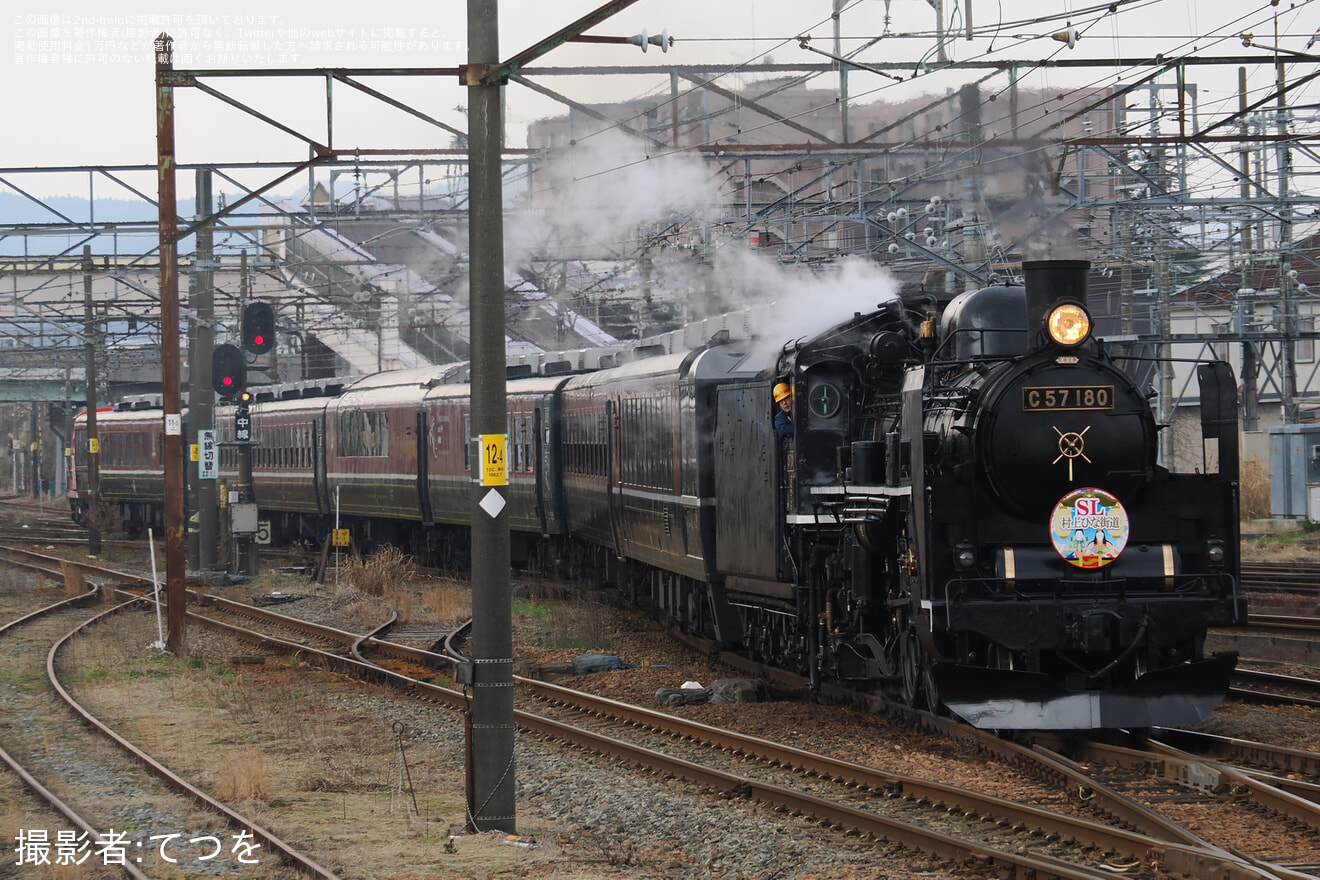 【JR東】臨時快速「SL村上ひな街道」を運行(2026)の拡大写真