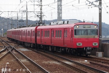 【名鉄】6500系6508Fと6800系6812Fが舞木検査場へ回送