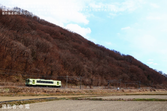 【JR東】キハ110-116長野総合車両センター入場回送を不明で撮影した写真