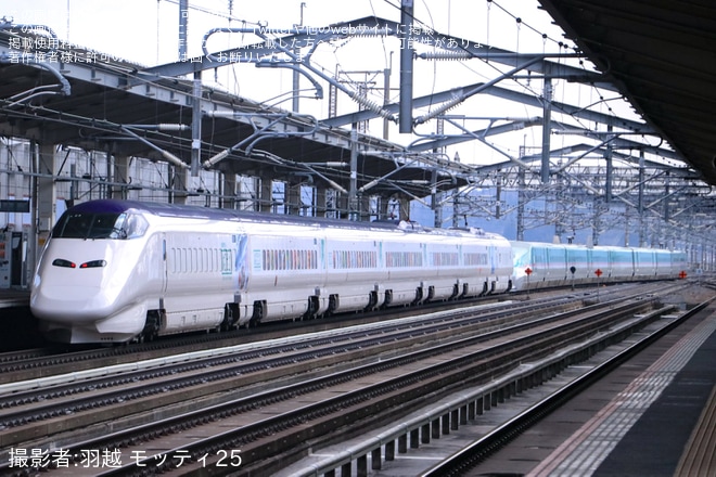 【JR東】「はこビュン」荷物専用新幹線が営業運転を開始を不明で撮影した写真