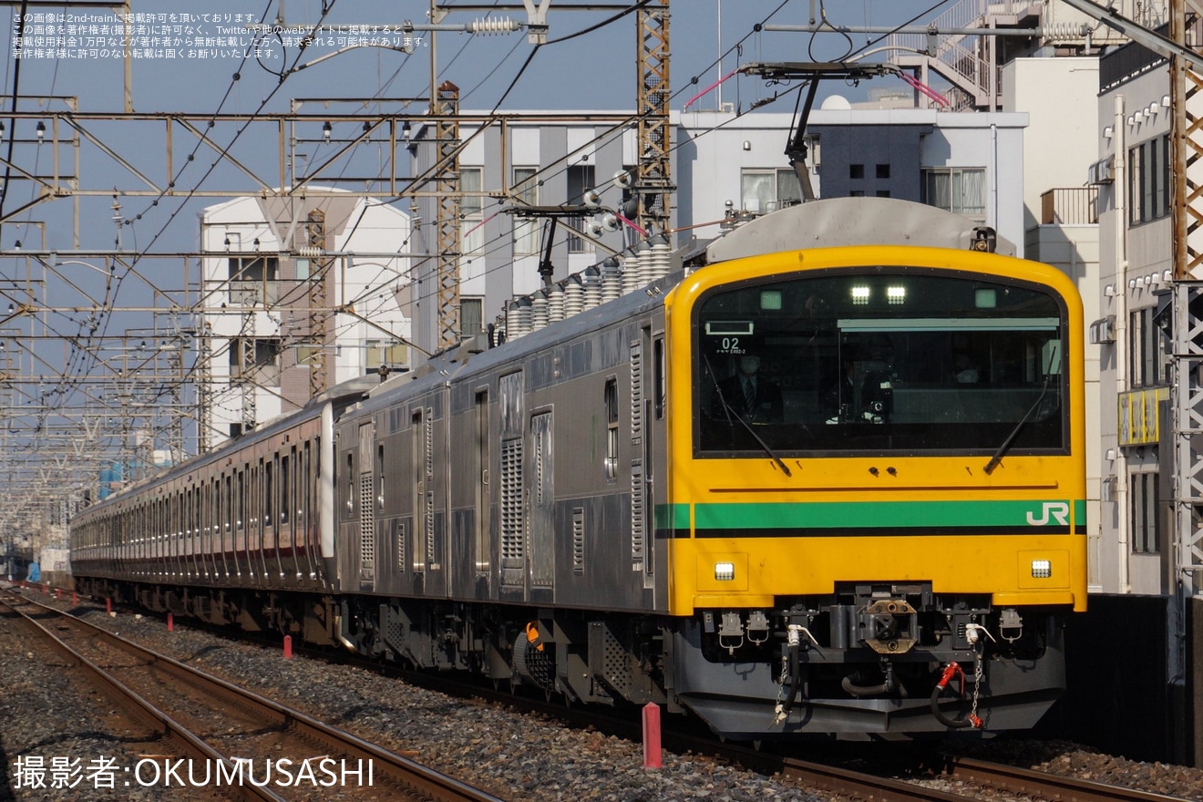 【JR東】E233系ケヨ502編成秋田総合車両センター入場配給の拡大写真