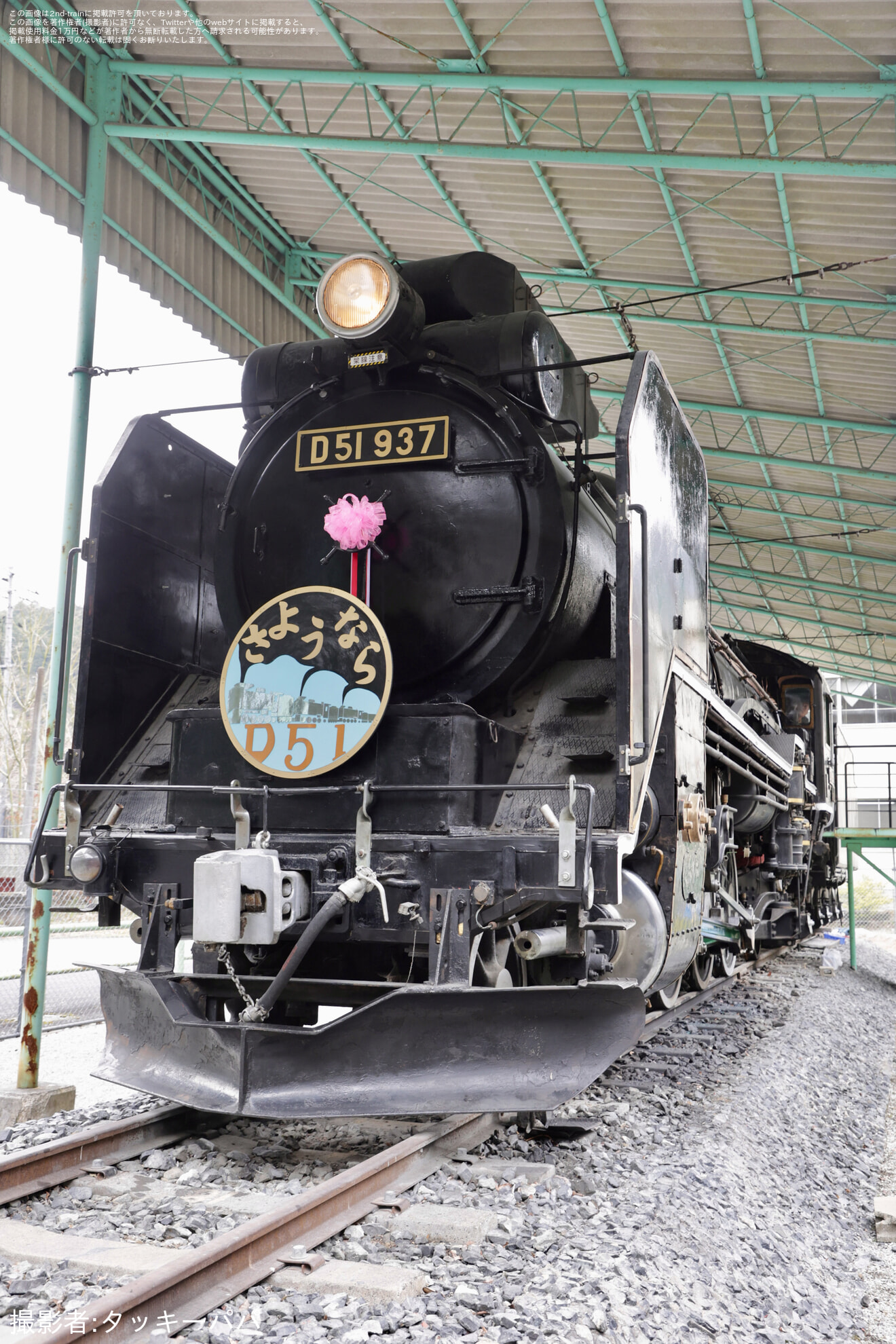 【JR西】D51 937号機1日限りの復刻の拡大写真